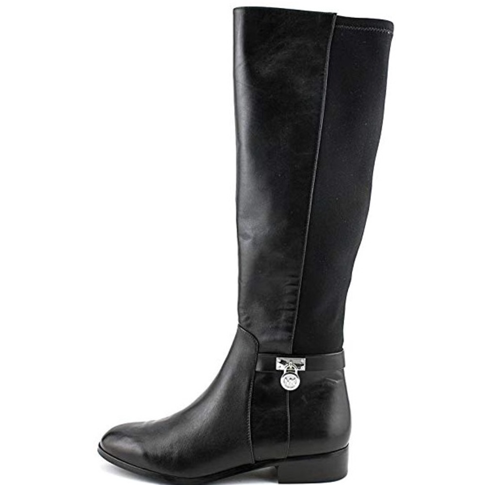 Michael Kors Black Hamilton Tall Boots Size 8M